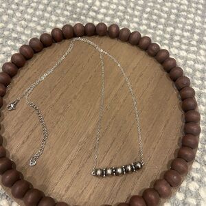 Navajo pearl bar Necklace